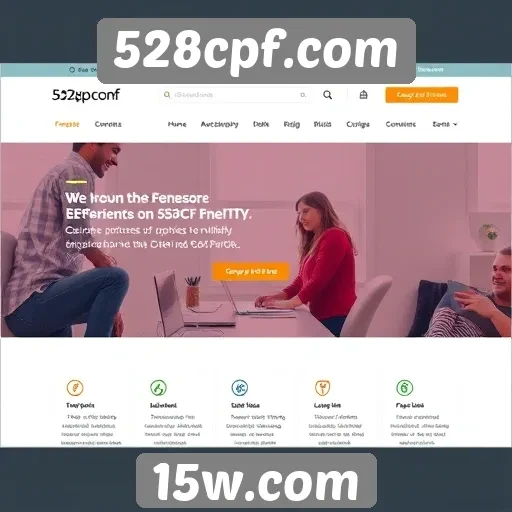 Experiência do usuário no site 528cpf